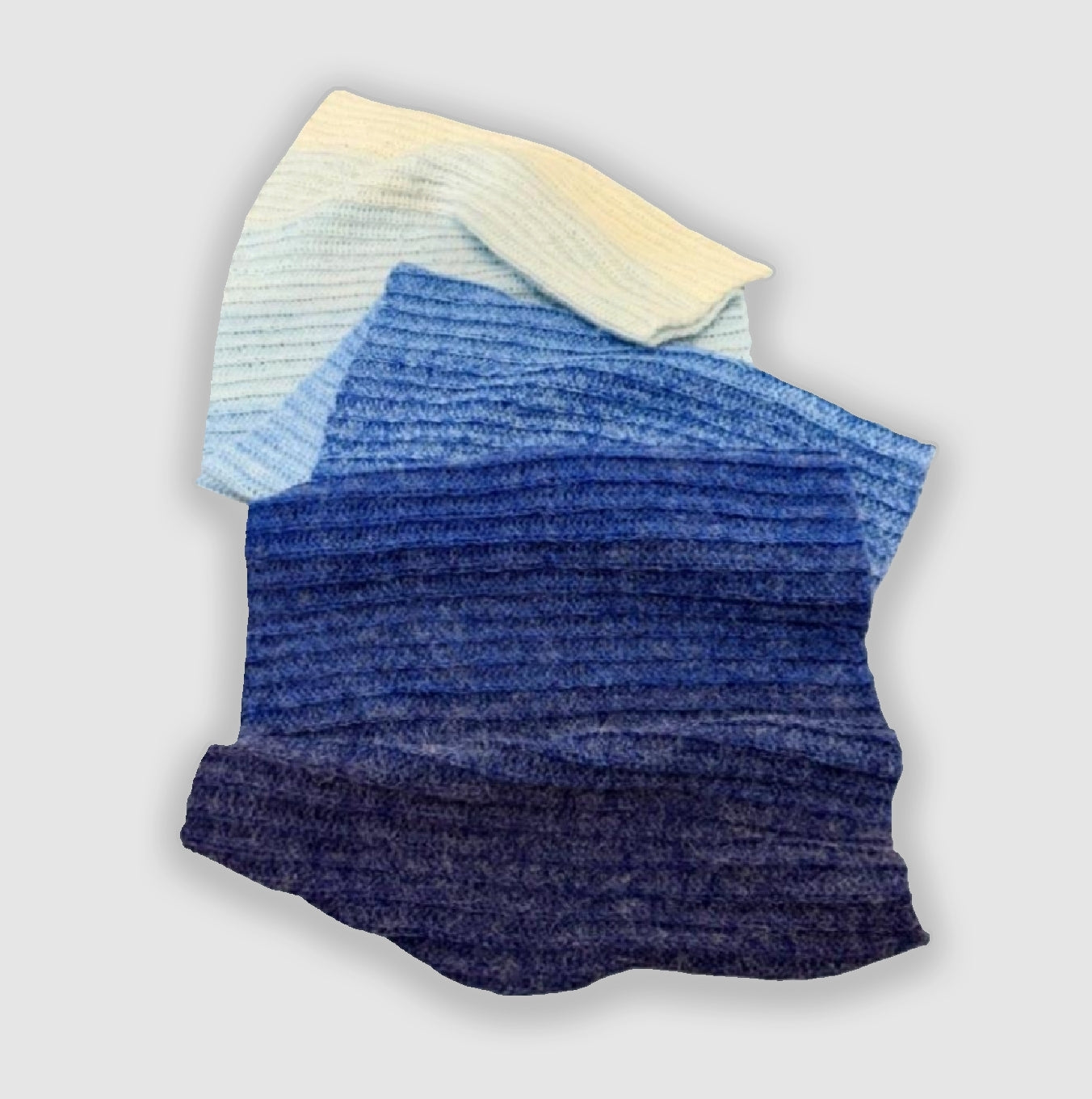 Luxurious winter scarf made from alpaca blend yarn