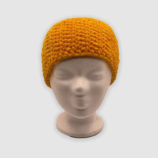 Handmade headband - ear warmer made of soft, non-scratch yarn - Oeko-Tex certified, 12 cm wide, for children &amp; adults.