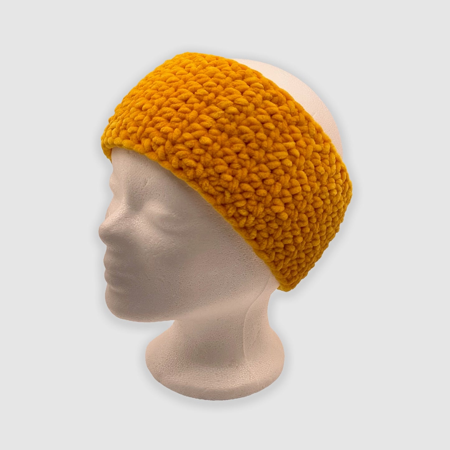 Handmade headband - ear warmer made of soft, non-scratch yarn - Oeko-Tex certified, 12 cm wide, for children &amp; adults.