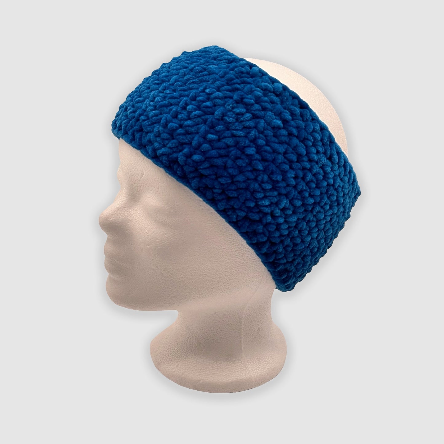 Handmade headband - ear warmer made of soft, non-scratch yarn - Oeko-Tex certified, 12 cm wide, for children &amp; adults.