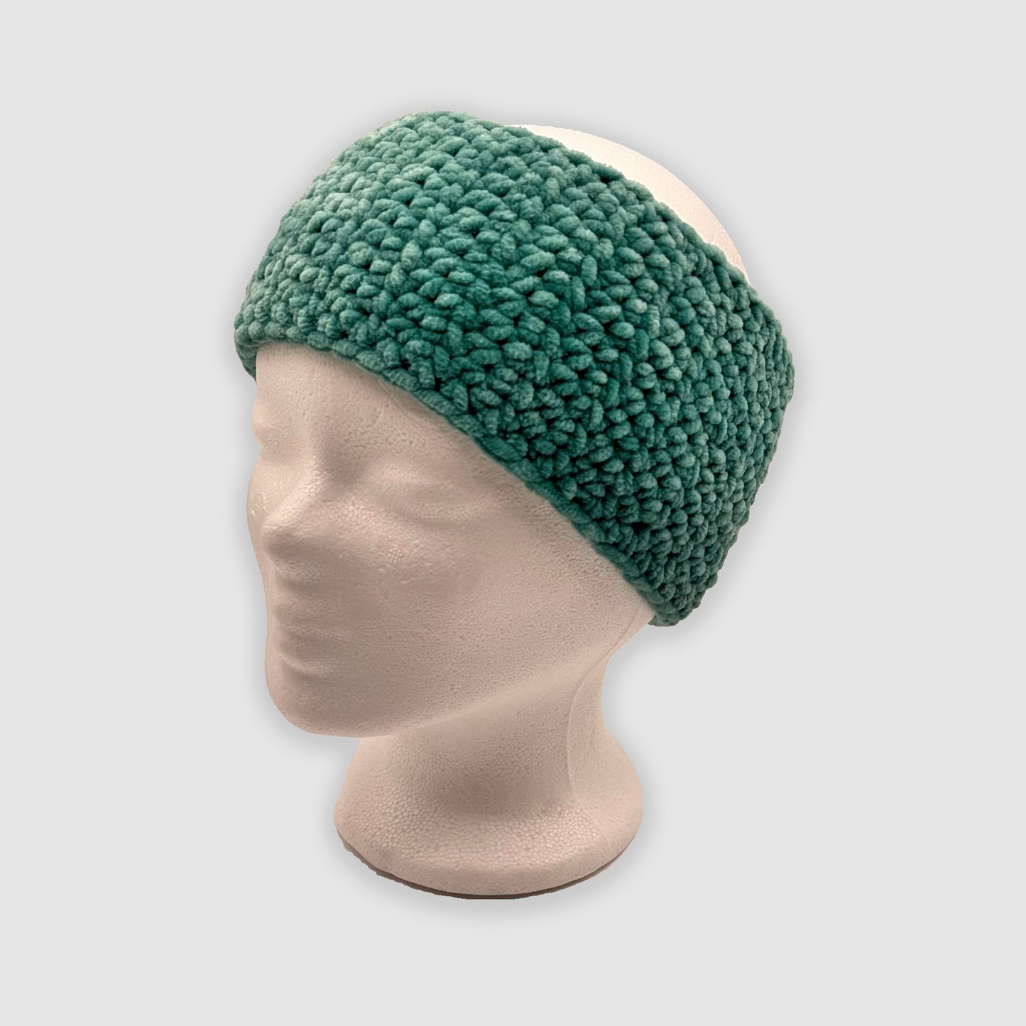 Handmade headband - ear warmer made of soft, non-scratch yarn - Oeko-Tex certified, 12 cm wide, for children &amp; adults.