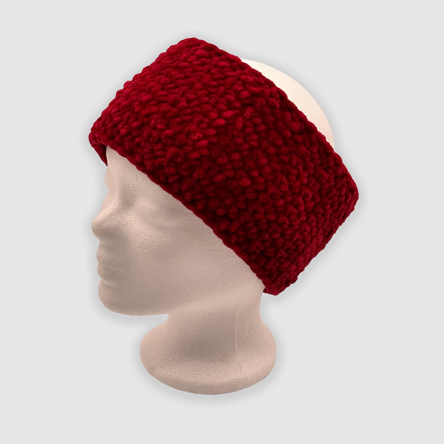 Handmade headband - ear warmer made of soft, non-scratch yarn - Oeko-Tex certified, 12 cm wide, for children &amp; adults.