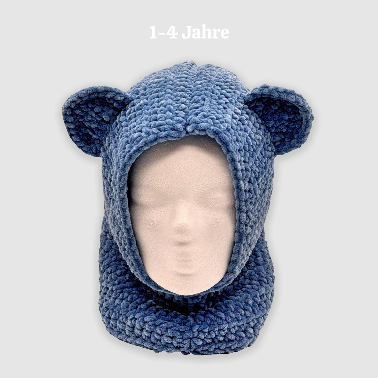 Stylish unisex balaclava / balaclava for adults and children with bear ears