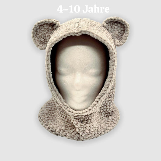 Stylish unisex balaclava / balaclava for adults and children with bear ears